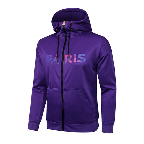 Veste Con Capucha PSG 2021-2022 Purpura Pas Cher